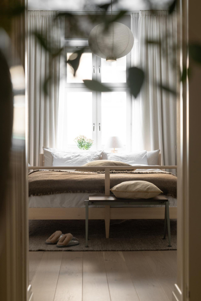 Кремовый интерьер современной скандинавской квартиры (66 кв.м) Кремовый интерьер современной скандинавской квартиры (66 кв.м)