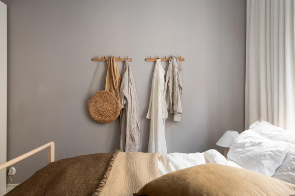 Кремовый интерьер современной скандинавской квартиры (66 кв.м) Кремовый интерьер современной скандинавской квартиры (66 кв.м)