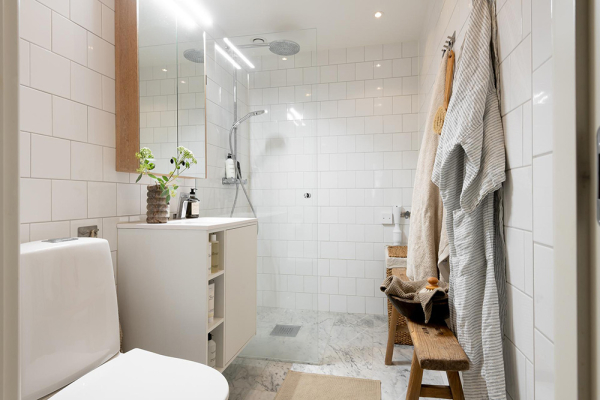 Кремовый интерьер современной скандинавской квартиры (66 кв.м) Кремовый интерьер современной скандинавской квартиры (66 кв.м)