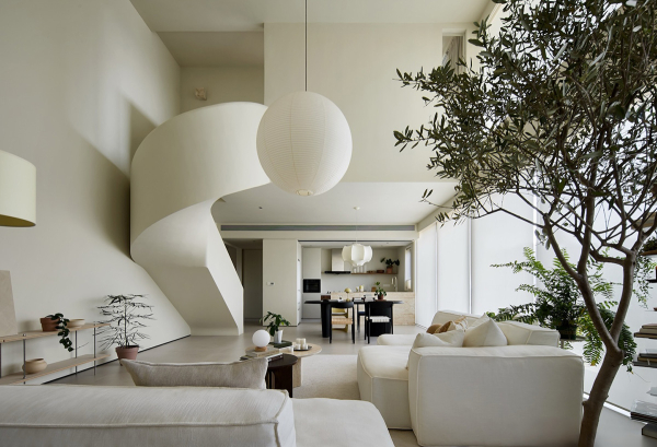 Мягкий современный интерьер вдохновляющего лофта в Китае Мягкий современный интерьер вдохновляющего лофта в Китае