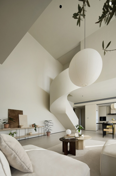 Мягкий современный интерьер вдохновляющего лофта в Китае Мягкий современный интерьер вдохновляющего лофта в Китае