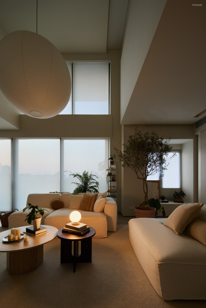 Мягкий современный интерьер вдохновляющего лофта в Китае Мягкий современный интерьер вдохновляющего лофта в Китае