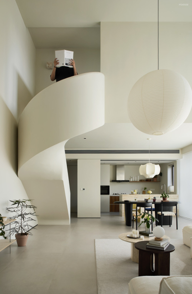 Мягкий современный интерьер вдохновляющего лофта в Китае Мягкий современный интерьер вдохновляющего лофта в Китае