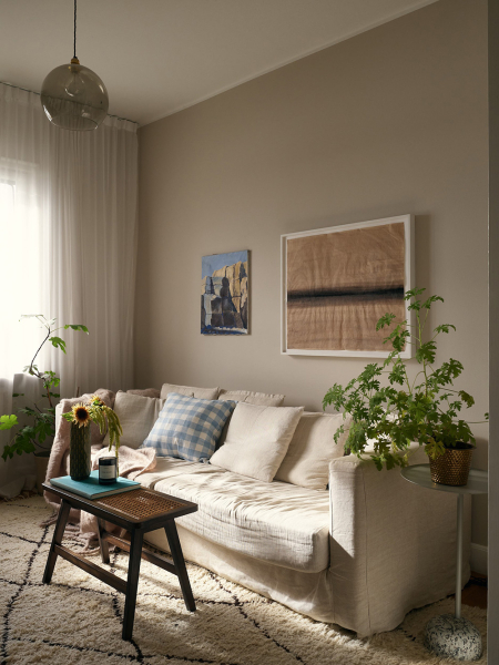 Необычная двухэтажная квартира в Стокгольме с видовой террасой