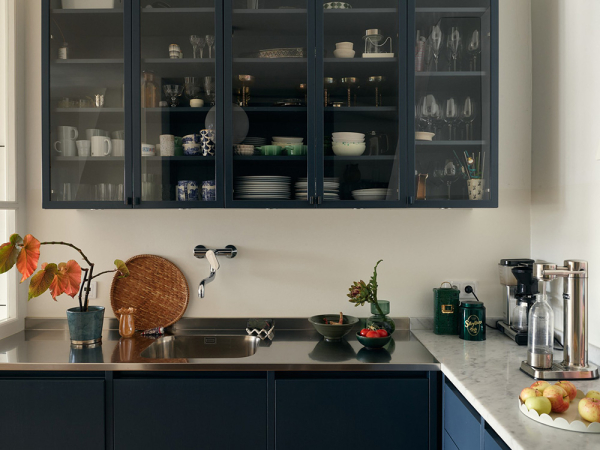 Необычная двухэтажная квартира в Стокгольме с видовой террасой