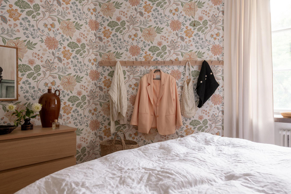 Осенняя гостиная и летняя спальня: квартира в Гетеборге (79 кв. м) Осенняя гостиная и летняя спальня: квартира в Гетеборге (79 кв. м)