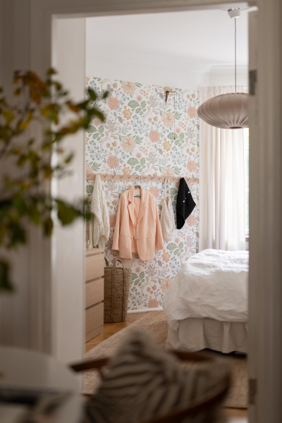 Осенняя гостиная и летняя спальня: квартира в Гетеборге (79 кв. м) Осенняя гостиная и летняя спальня: квартира в Гетеборге (79 кв. м)