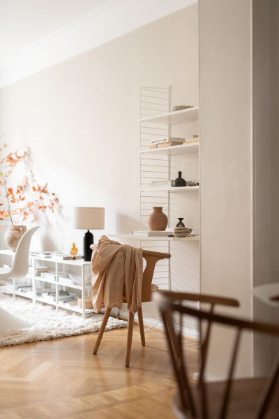 Осенняя гостиная и летняя спальня: квартира в Гетеборге (79 кв. м) Осенняя гостиная и летняя спальня: квартира в Гетеборге (79 кв. м)