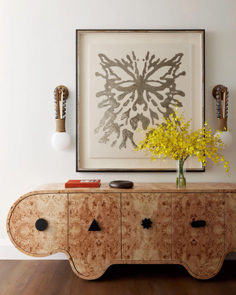 Приятный современный дизайн в молочных тонах: квартира в Нью-Йорке Приятный современный дизайн в молочных тонах: квартира в Нью-Йорке