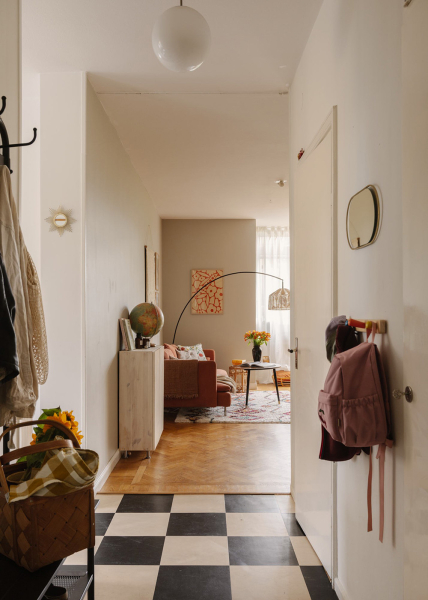 Приятный спокойный интерьер квартиры рядом с озером в Швеции (59 кв. м) Приятный спокойный интерьер квартиры рядом с озером в Швеции (59 кв. м)