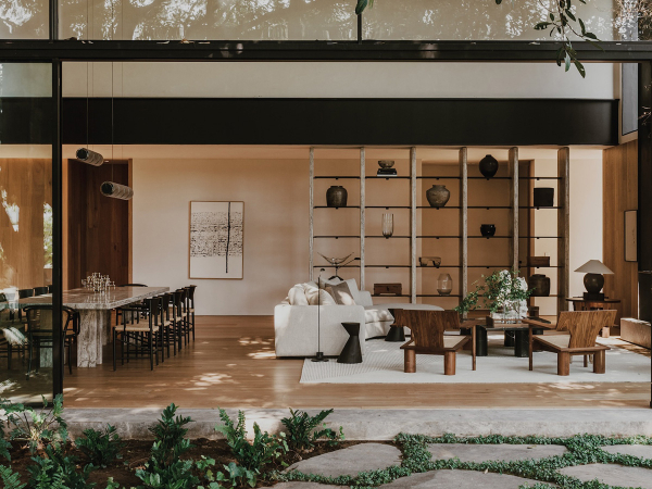 Стеклянные стены и стильный дизайн: современный дом в Мексике Стеклянные стены и стильный дизайн: современный дом в Мексике