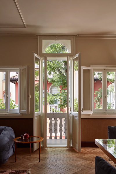 Стильная эклектика в интерьерах виллы 1927 года в Больцано Стильная эклектика в интерьерах виллы 1927 года в Больцано