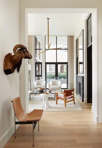 Стильная, но также и уютная современная резиденция в Денвере