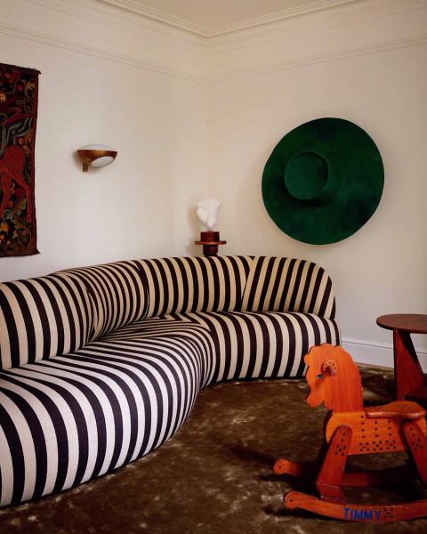 Тёплая эклектика в дизайне исторического таунхауса в Бруклине