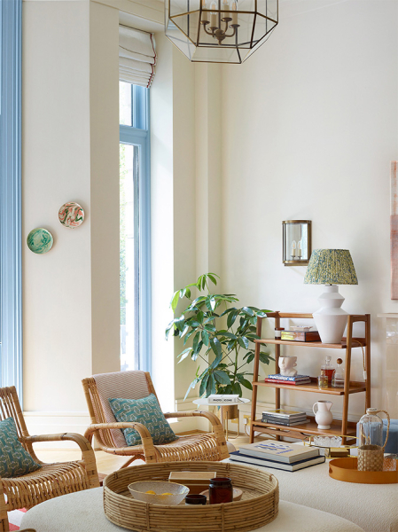 Жизнерадостный интерьер в Лондоне, вдохновлённый летним отдыхом