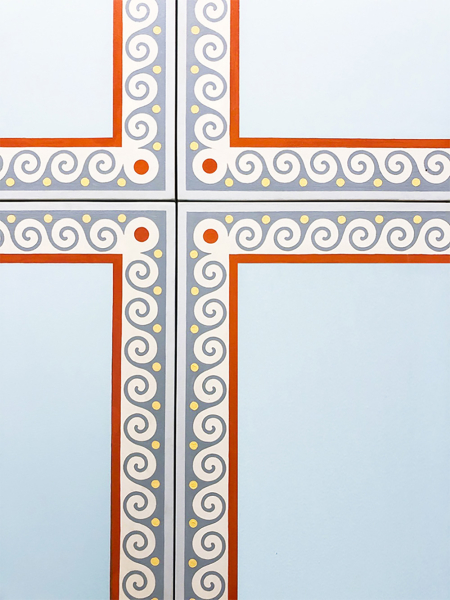 Жизнерадостный интерьер в Лондоне, вдохновлённый летним отдыхом