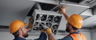 Монтаж вентиляционных систем: этапы работ и ориентировочные цены