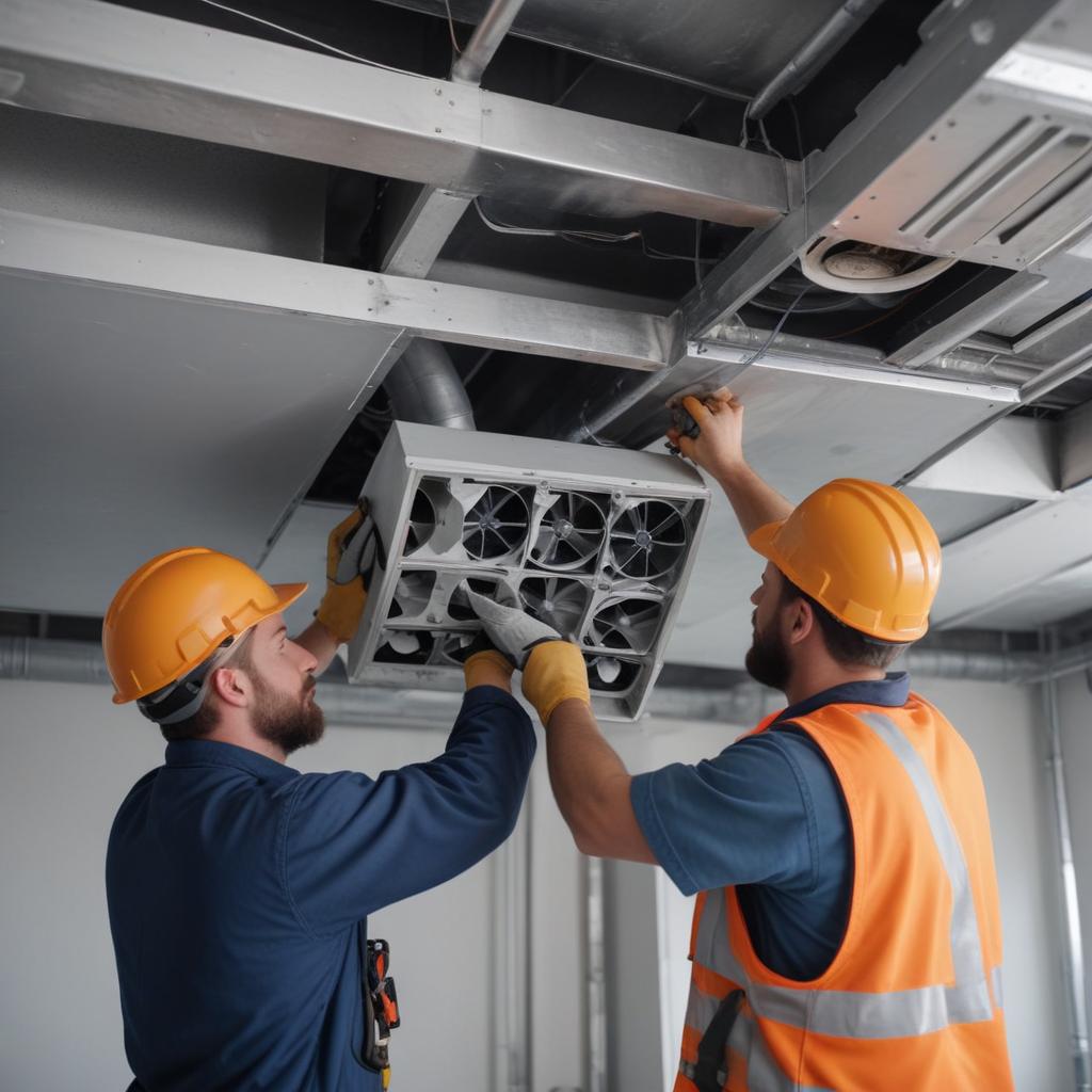 Монтаж вентиляционных систем: этапы работ и ориентировочные цены