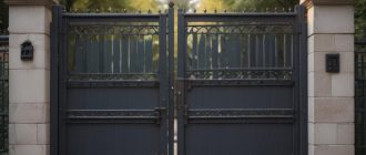 Откатные ворота: виды конструкций, материалы и требования к монтажу