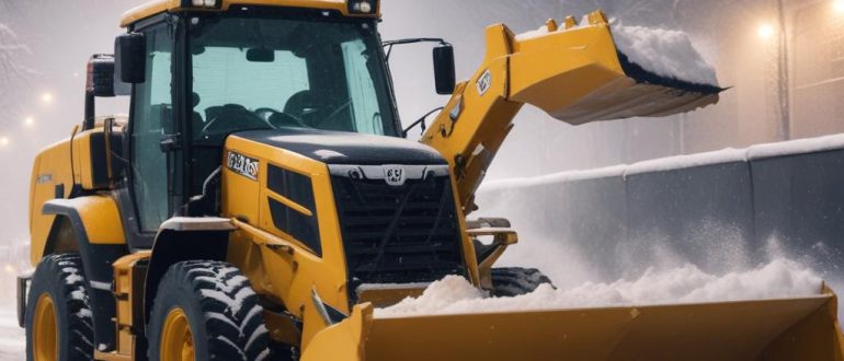 Вывоз снега с погрузкой: цена за 1 м3