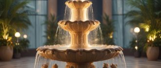 Декоративные и интерьерные фонтаны: виды, дизайн и уход